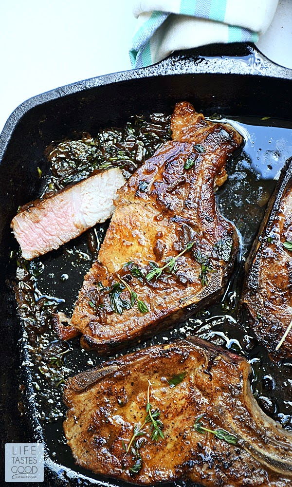 PanSeared Pork Chops Life Tastes Good