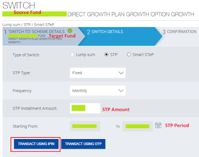 Reliance Mutual Fund - Start STP Reliance Mutual Fund - Start STP
