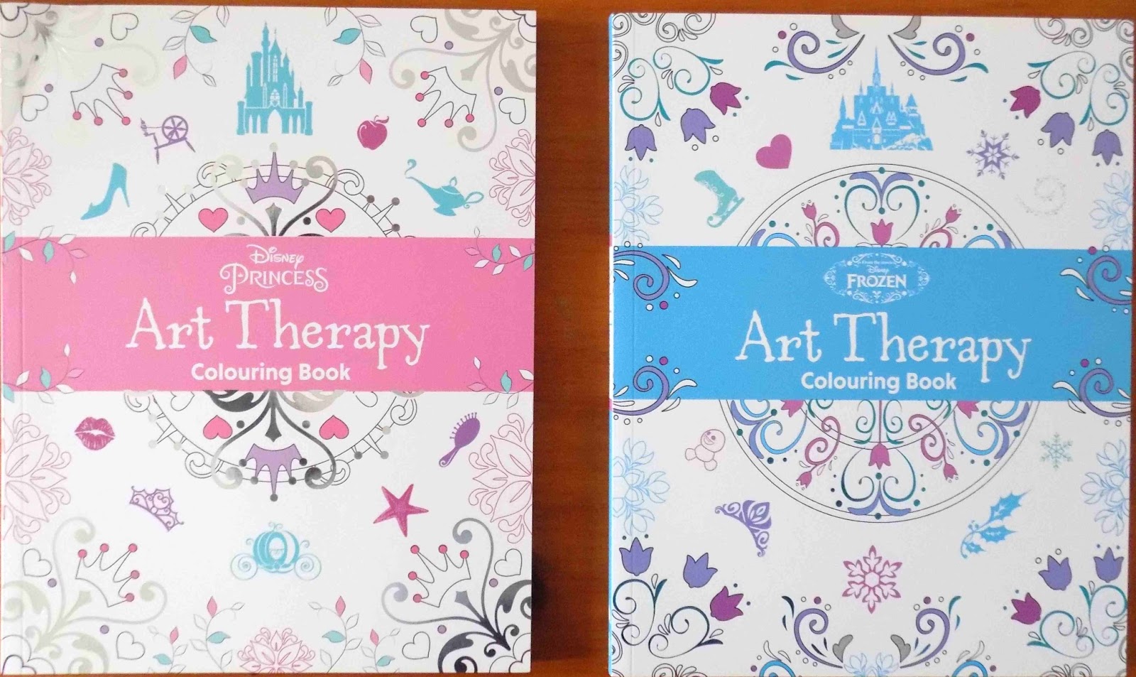 Madhouse Family Reviews: Disney Art Therapy Colouring Books review