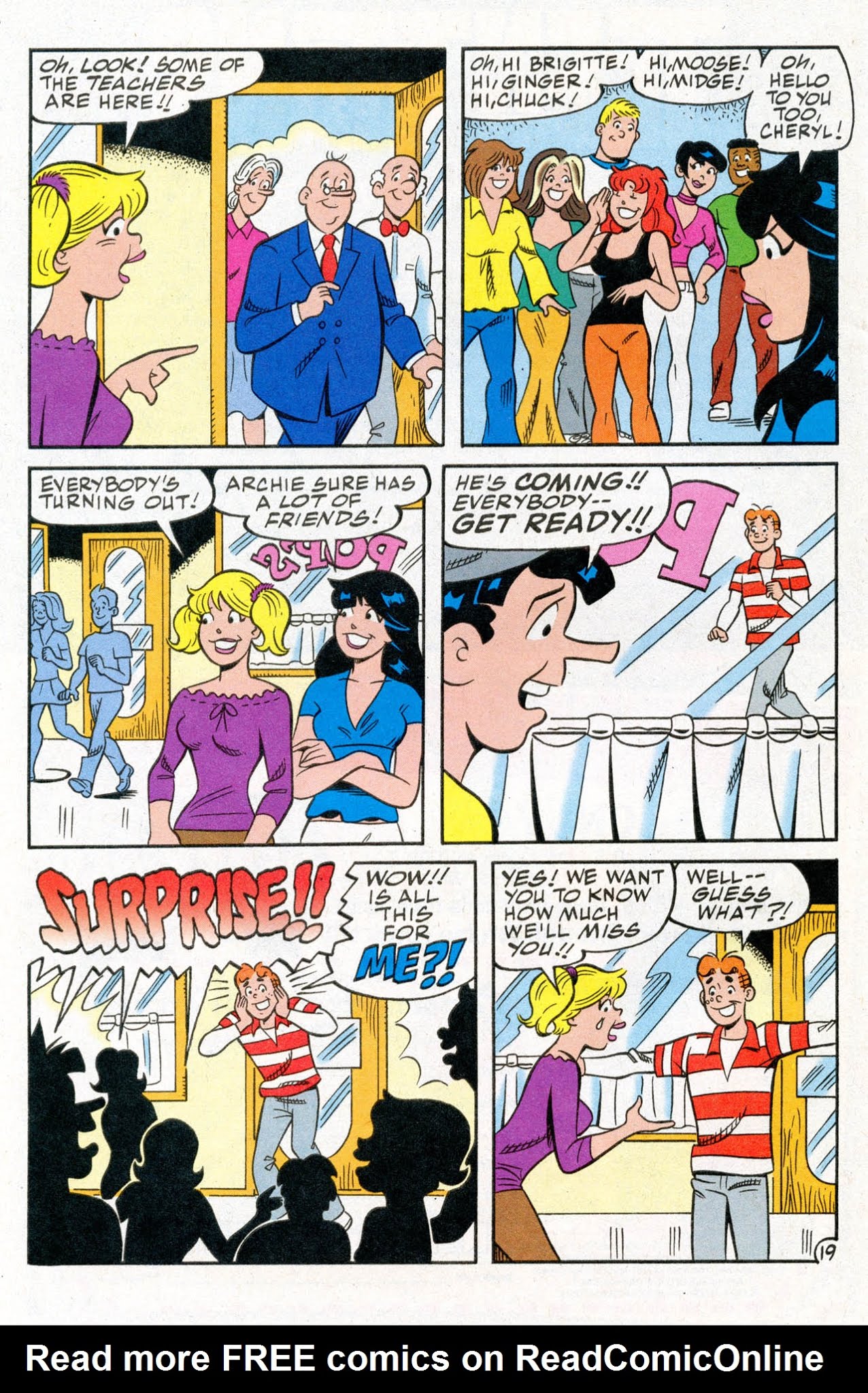 Read online Archie's 65th Anniversary Bash, Free Comic Book Day Edition comic -  Issue # Full - 26