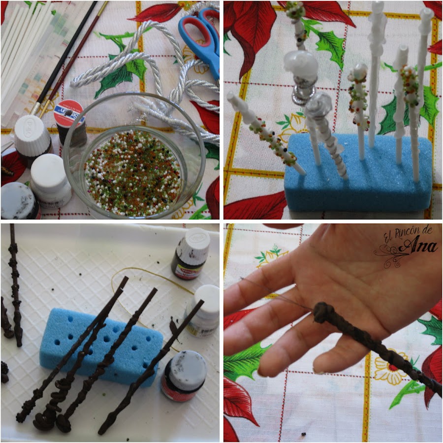 Árbol navideño inspirado en Harry Potter