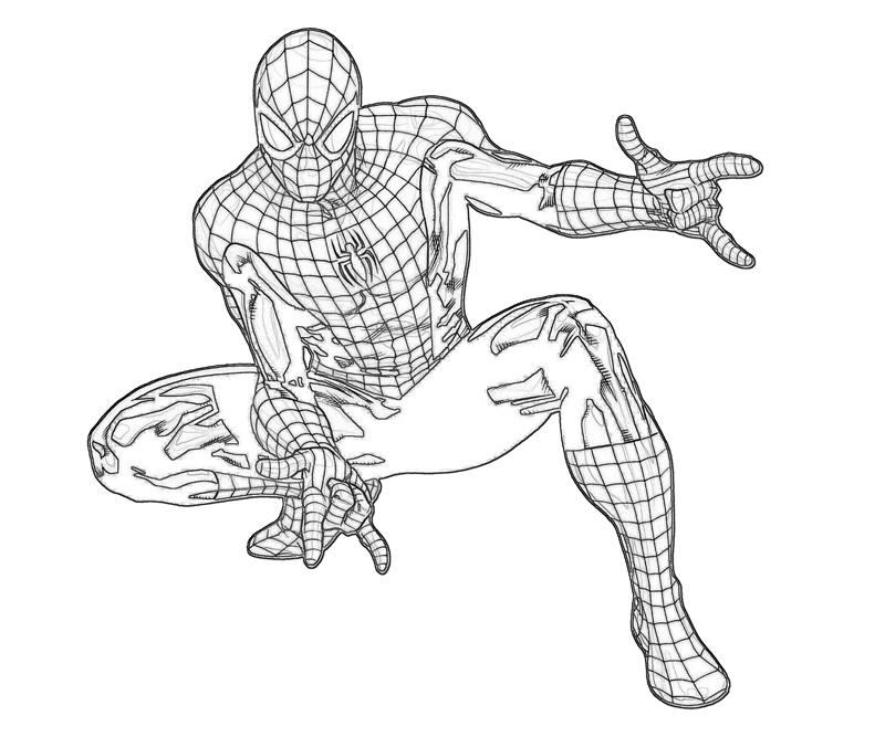 ultimate spiderman coloring pages - photo #13