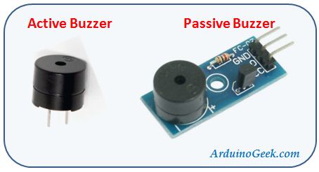 How to Handle Active Buzzer with Arduino ~ Arduino Geek