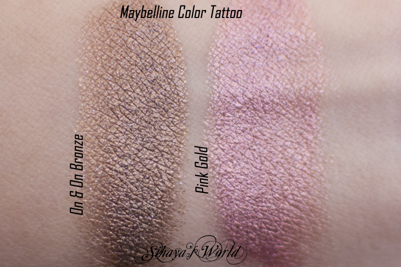 maybelline color tattoo on and on bronze pink gold