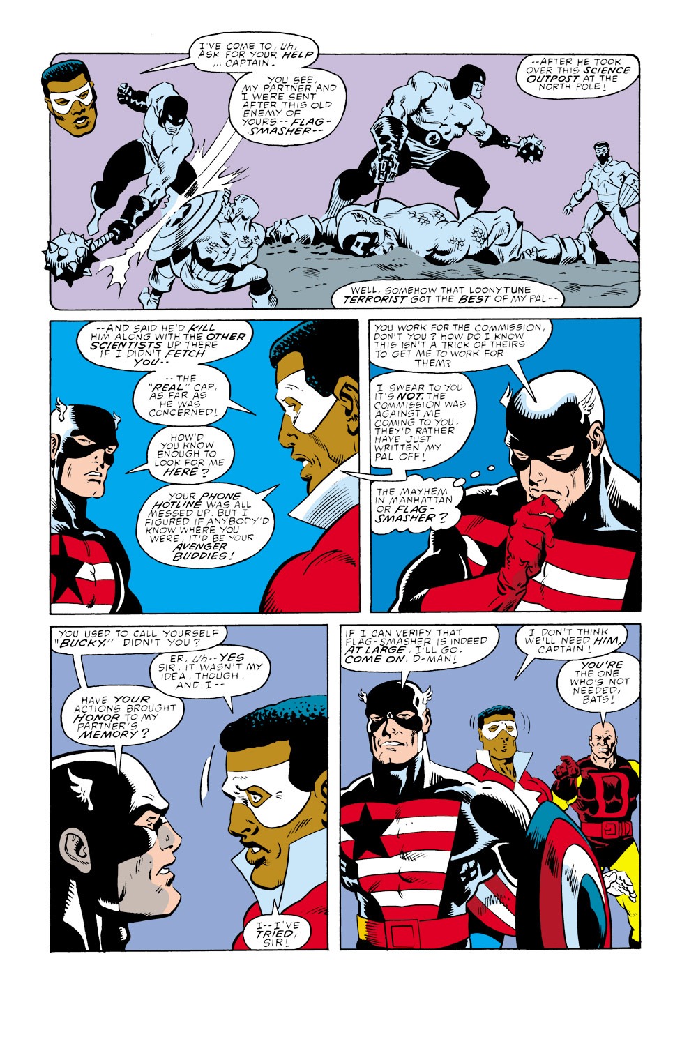 Captain America (1968) Issue #349 #281 - English 7