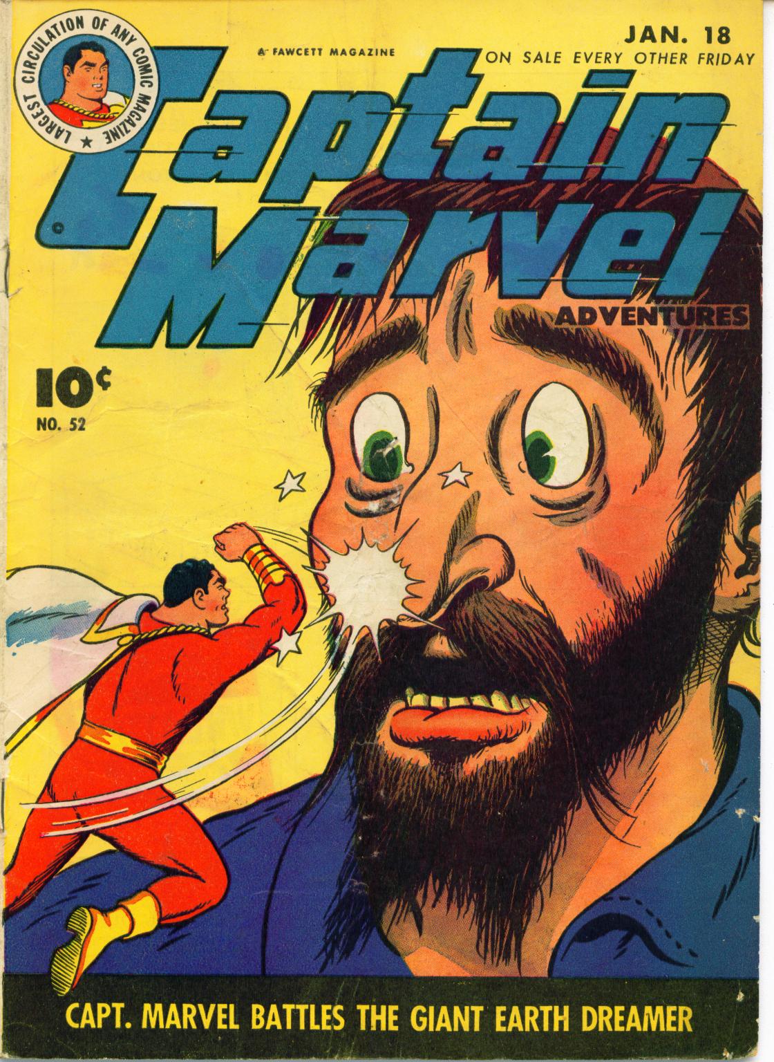 Read online Captain Marvel Adventures comic -  Issue #52 - 1