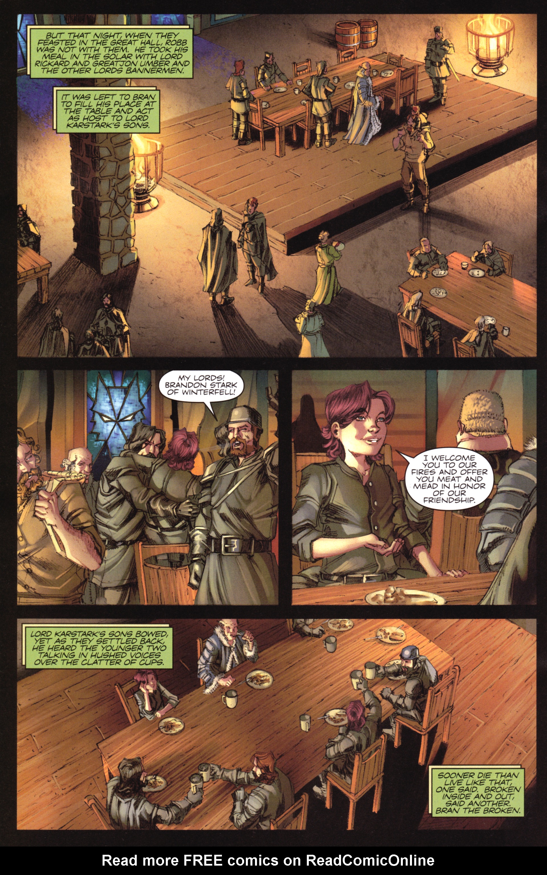 Read online A Game Of Thrones comic - Issue #17 - 22