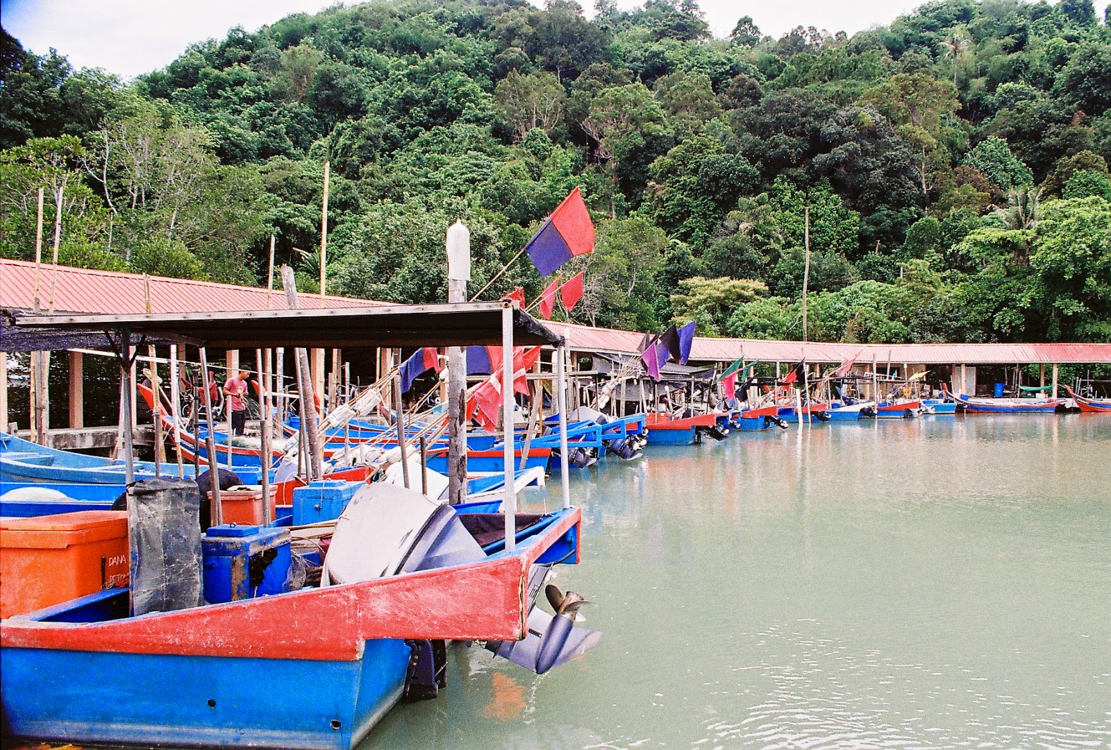 FilmFun Fishing Villages, Penang Island, with the Nikon F5