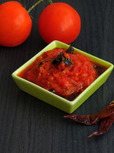 Andhra Instant Tomato Pickle