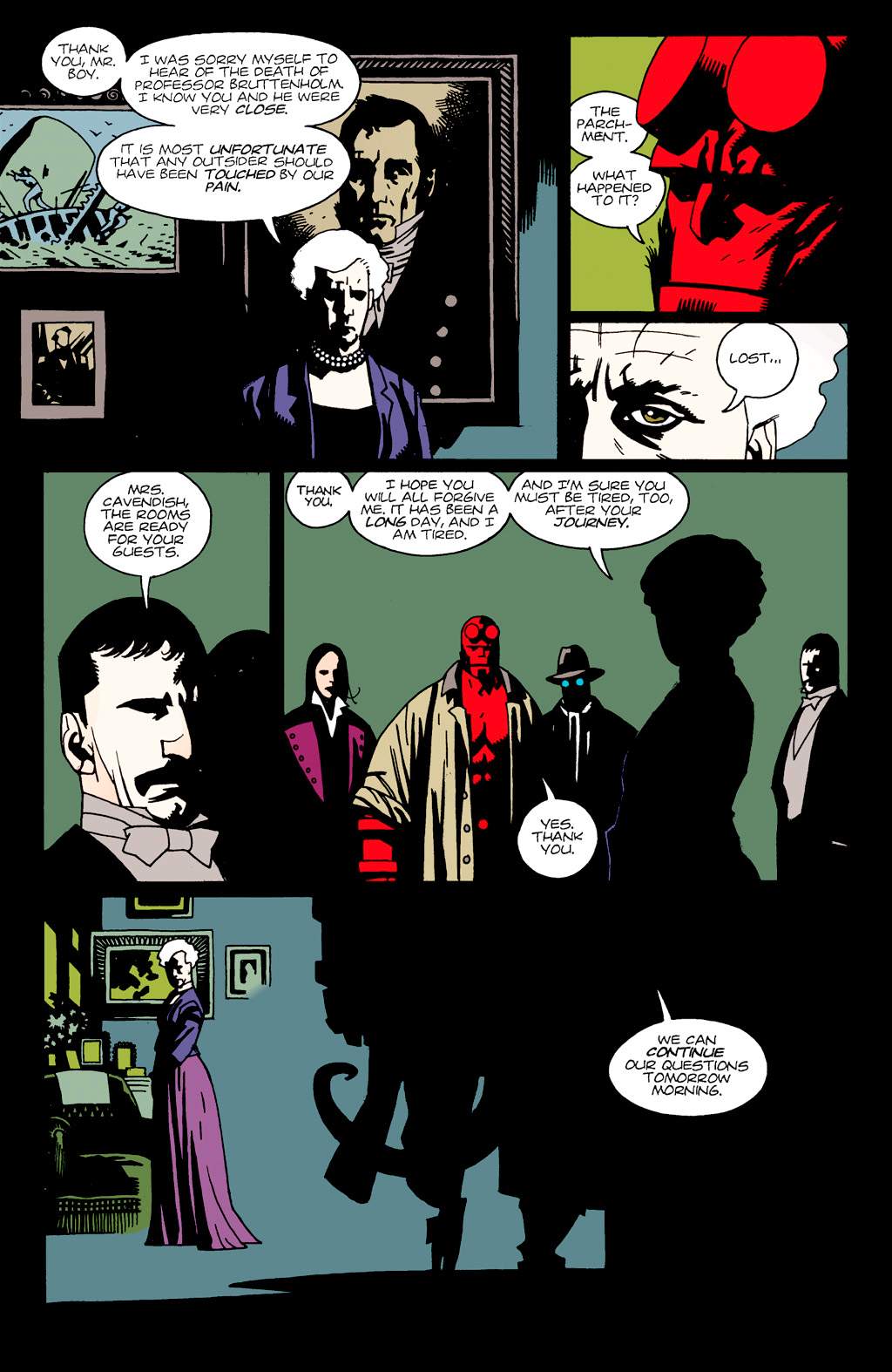 Read online Hellboy: Seed of Destruction comic -  Issue #2 - 8