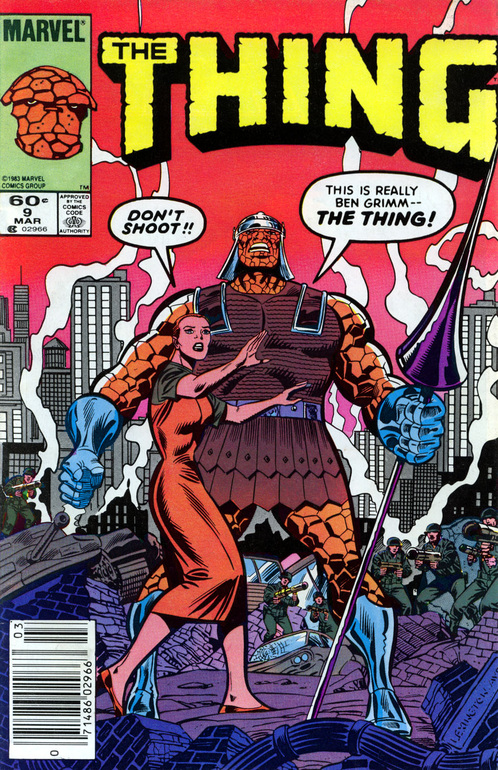 Read online The Thing comic -  Issue #9 - 1