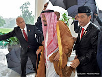 Foto dan Momen Spesial Antara Raja Salman dengan Presiden Jokowi