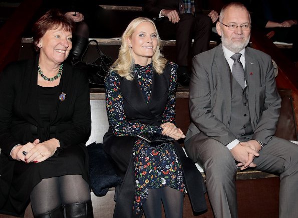 Newmyroyals Hollywood Fashion Princess Mette Marit Attended An Anniversary Conference At Salt