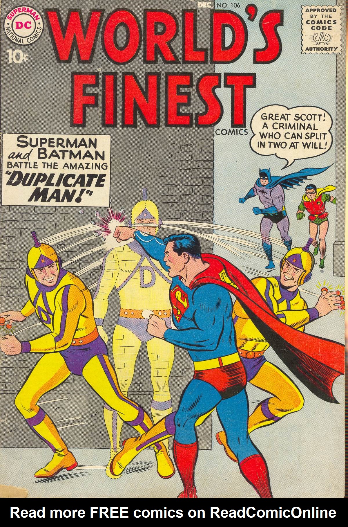 World's Finest Comics issue 106 - Page 1