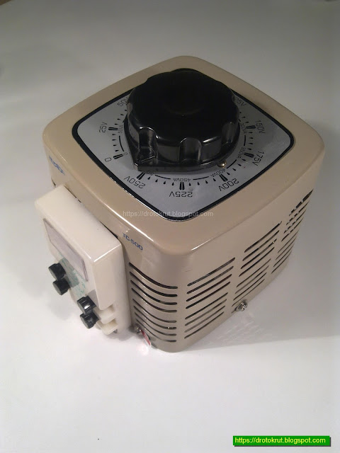 Однофазный лабораторный автотрансформатор Rucelf LTC-500