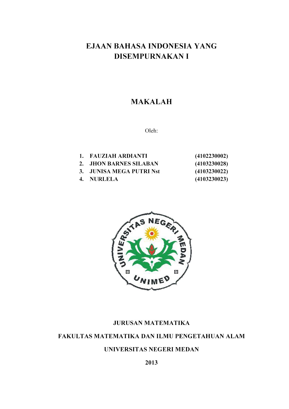 Contoh Cover Makalah Pascasarjana Simak Gambar Berikut Contoh Cover Makalah Pascasarjana Simak Gambar Berikut