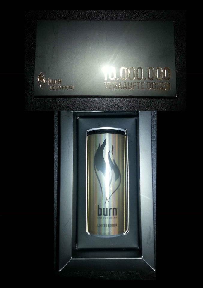 World of Energy Drinks Burn Gold Edition