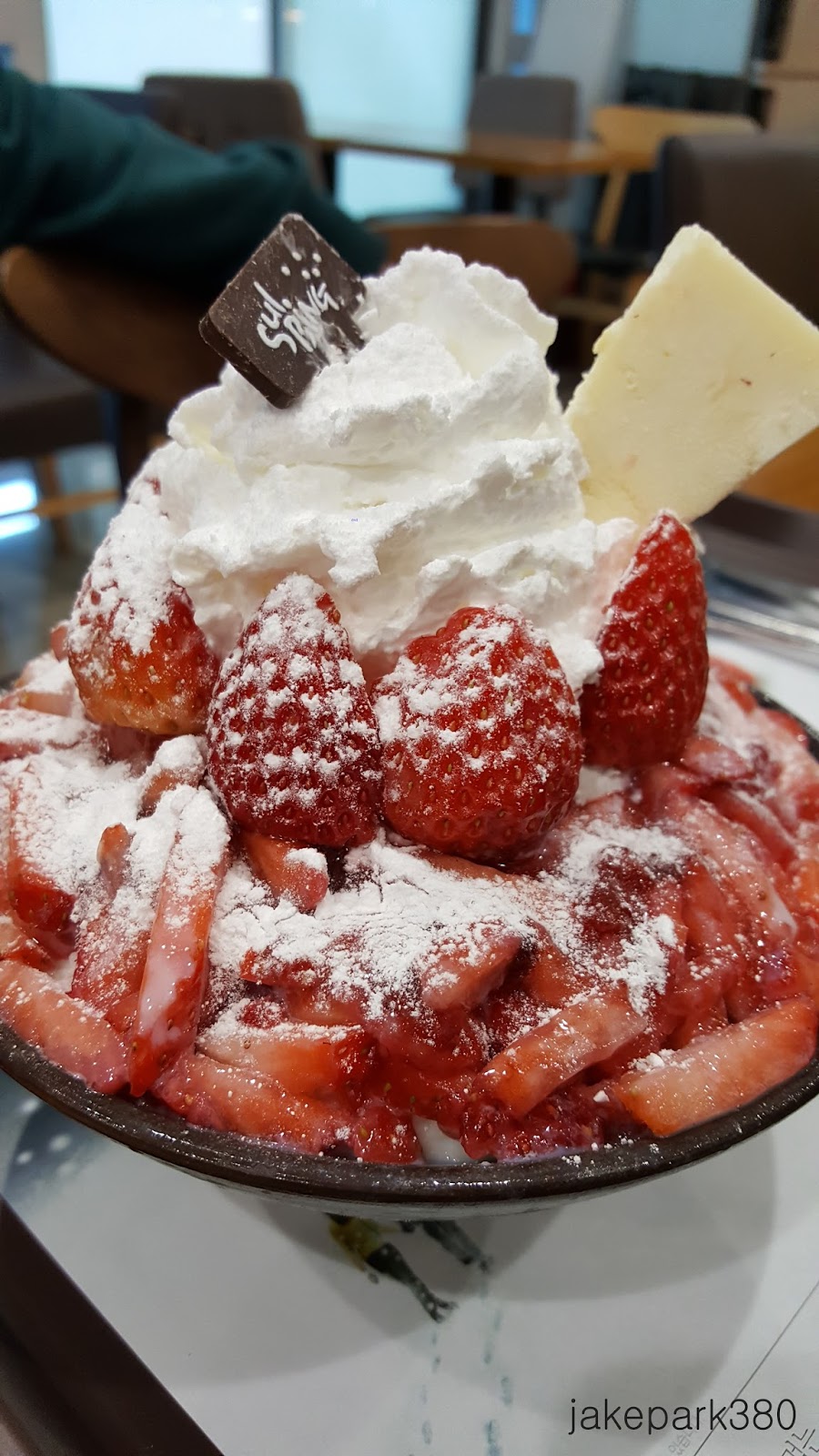 JakeParkD Korean dessert cafe SulBing