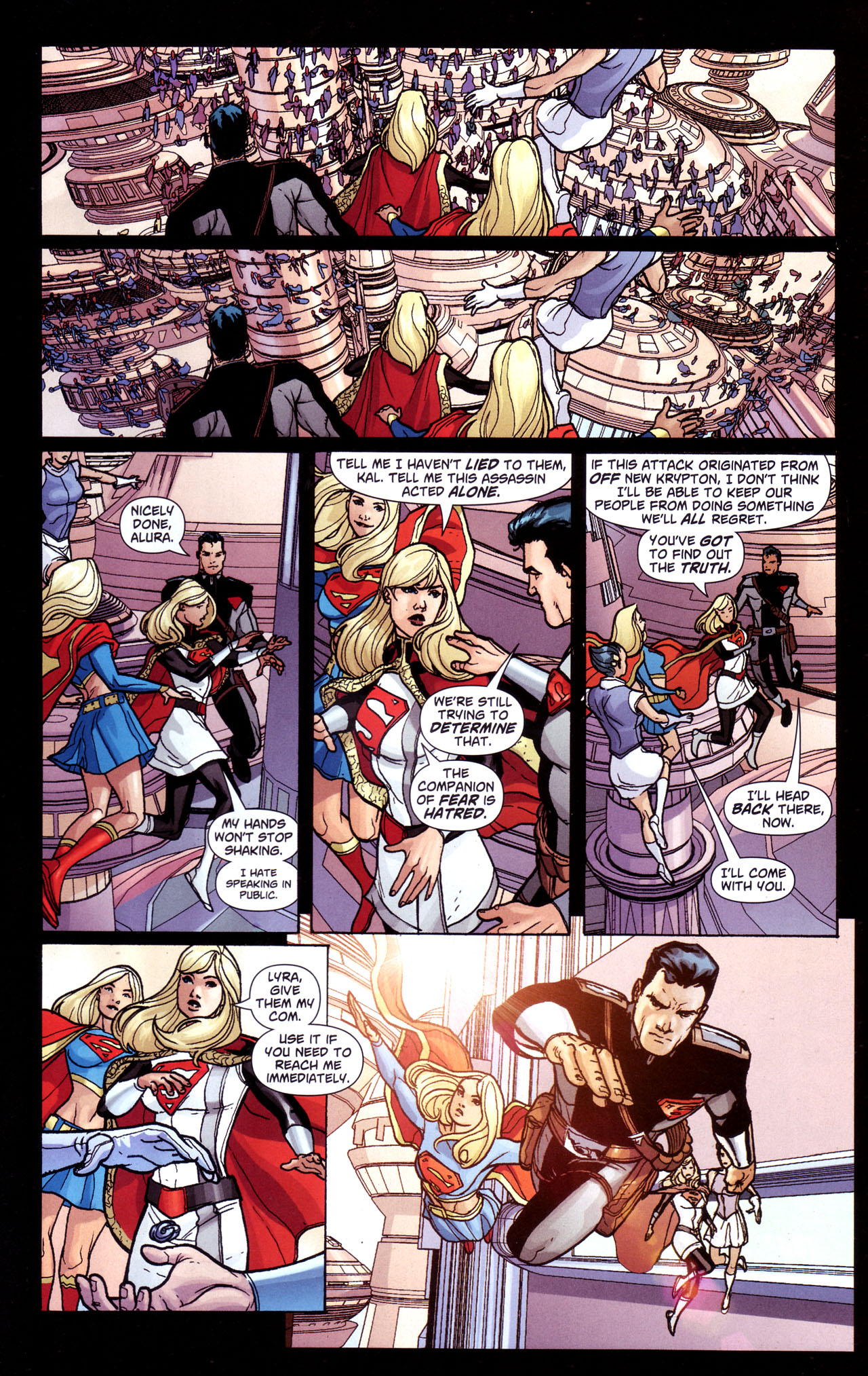 Read online Superman: World of New Krypton comic -  Issue #6 - 14
