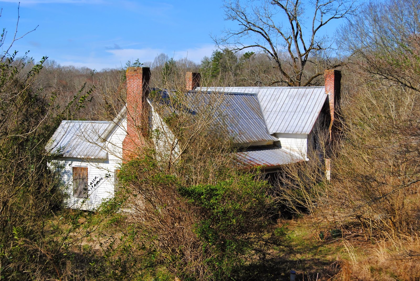 Remnants of Southern Architecture Etowah River Farmhouse, c. 1920