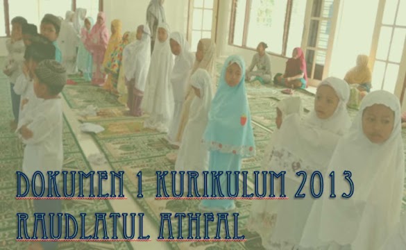 Contoh Dokumen 1 RA Kurikulum 2013 Format Doc