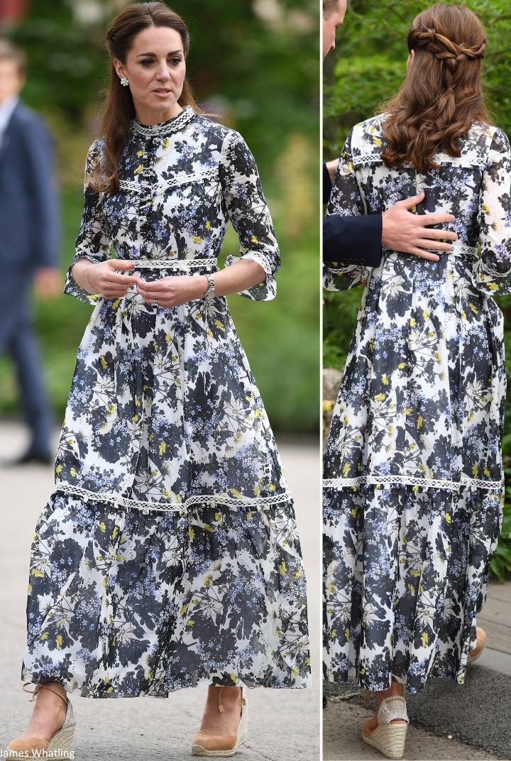 What Kate Wore to Introduces the Queen to 'Back to Nature'