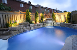 pool swimming around rocks garden artificial pools rock privacy fence landscaping backyard landscape inground wall ground stone yard walls water