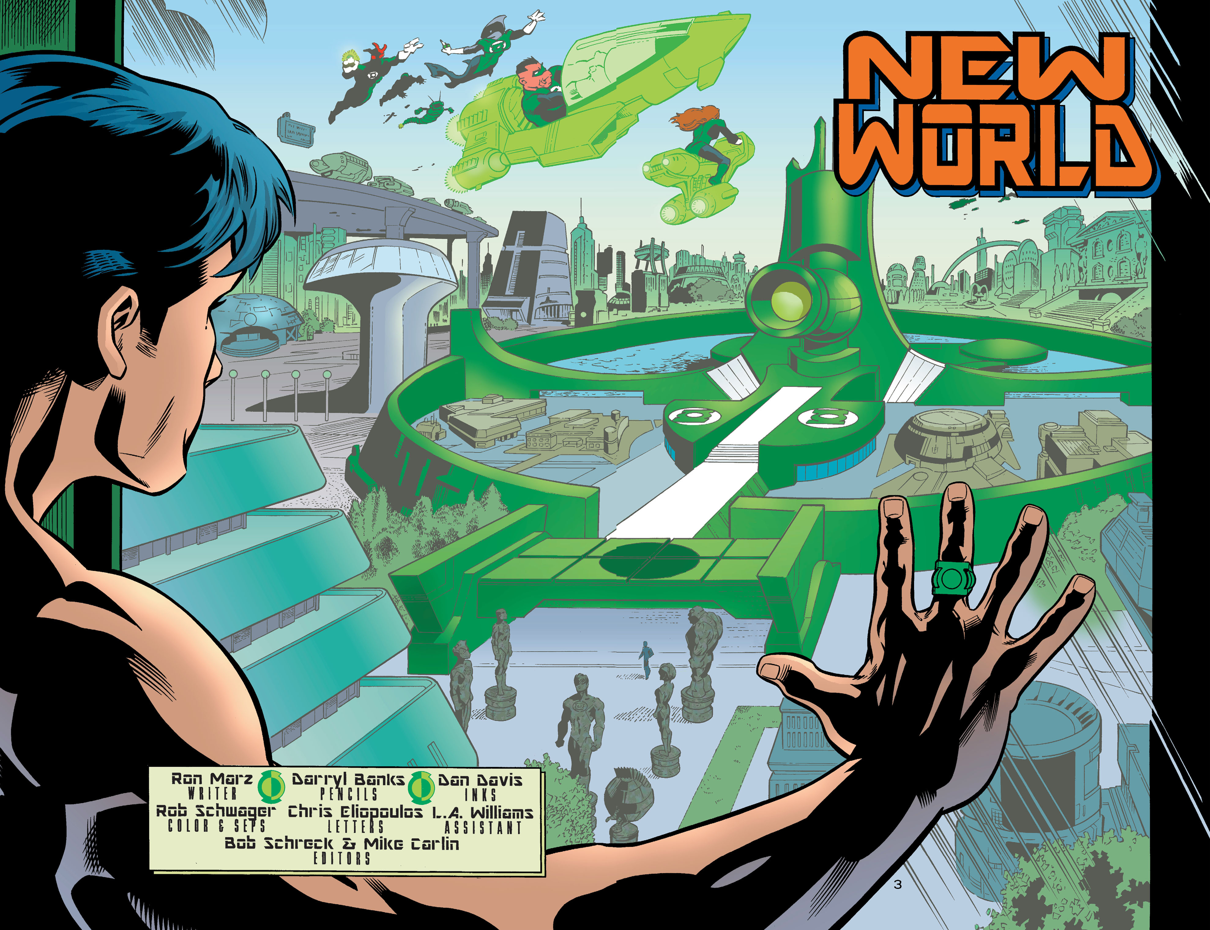Read online Green Lantern (1990) comic -  Issue #121 - 3