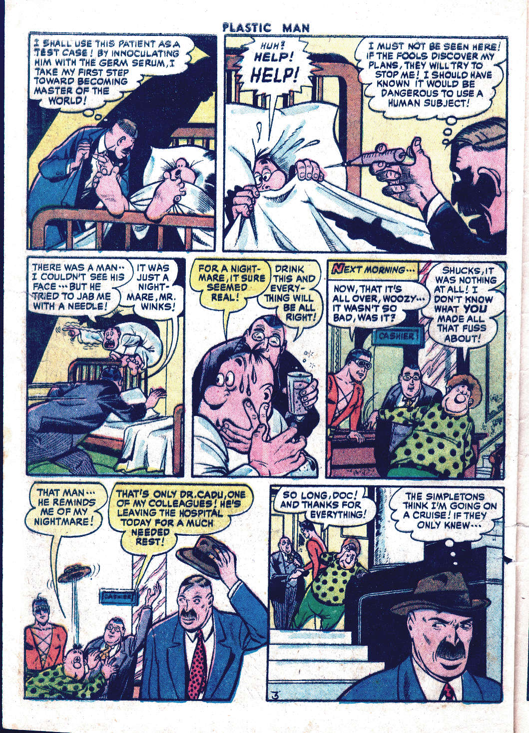 Read online Plastic Man (1943) comic -  Issue #49 - 28