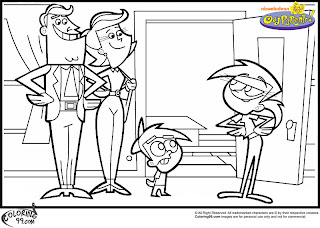 fairly odd parentsj timmy and vicky coloring pages