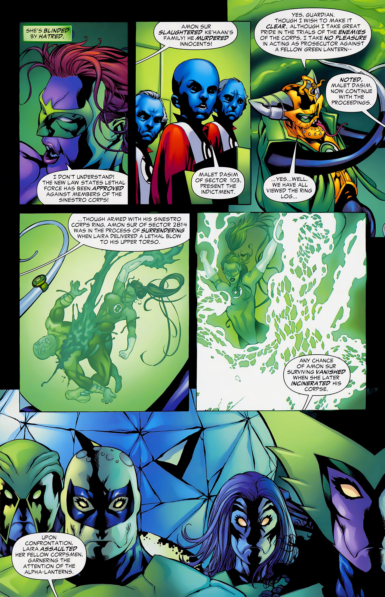 Read online Green Lantern (2005) comic -  Issue #28 - 6