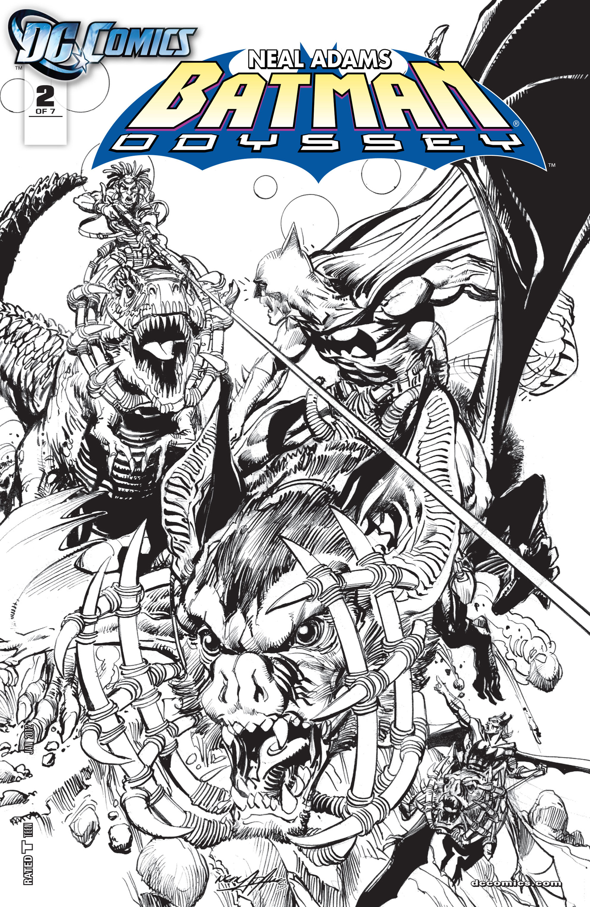 Read online Batman: Odyssey comic -  Issue #2 - 2