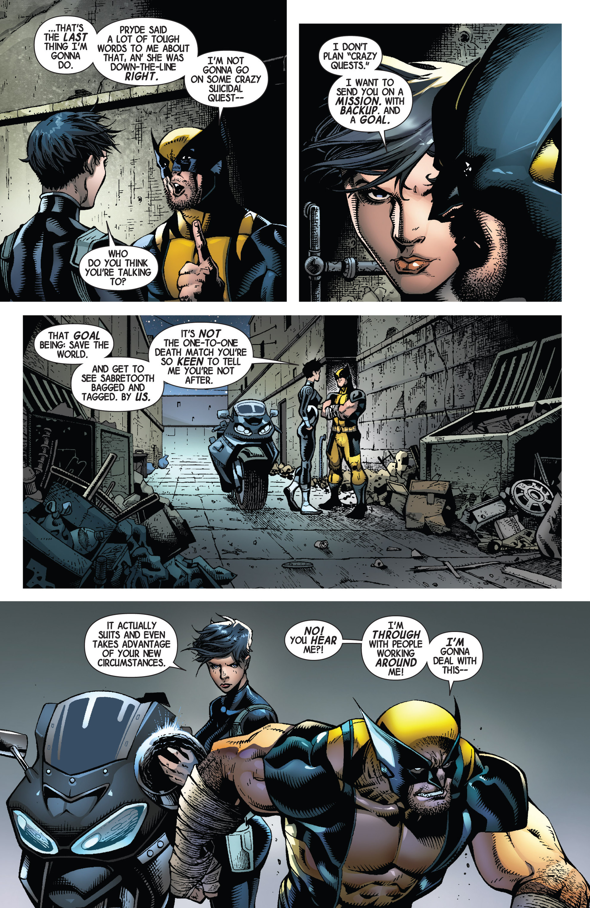 Read online Wolverine (2014) comic -  Issue #3 - 10