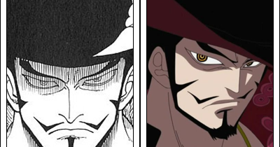 Colar com pingente de Kokuto Yoru - Anime: One Piece - Colar da espada do  Mihawk