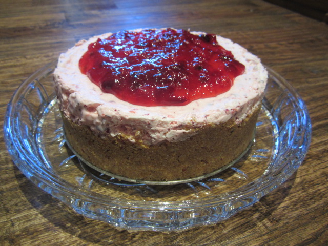Cooking Through the Clippings: Festive Cranberry Torte