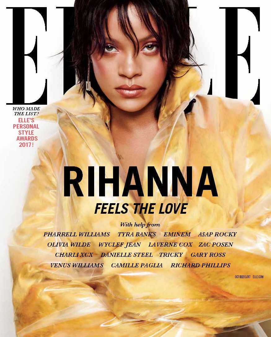 Rihanna Covers Elle - Stylish Starlets