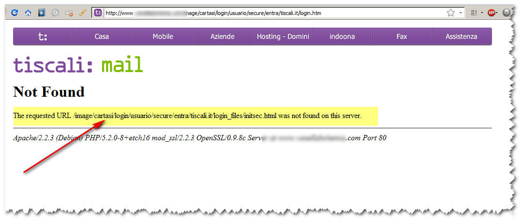 Edgar s Internet Tools Anche Tiscali WEB MAIL Nel Mirino Dei Phishers Edgar s Internet Tools Anche Tiscali WEB MAIL Nel Mirino Dei Phishers