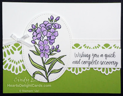 Heart's Delight Cards, Southern Serenade, Healing Hugs, Stampin' Up!
