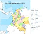 COLOMBIA , organización territorial (colombia)
