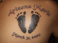 Unique Baby Name Tattoos For Mom