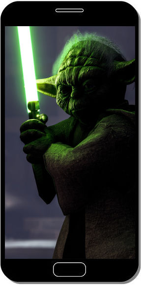 Yoda dans Star Wars Battlefront - Fond d'Écran en QHD pour Mobile