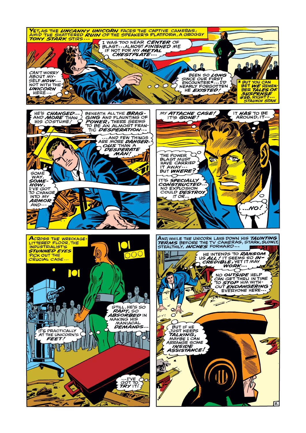 Read online Iron Man (1968) comic -  Issue #4 - 12