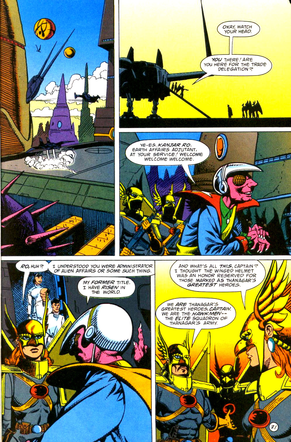 Read online Hawkworld (1990) comic -  Issue #10 - 22