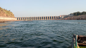 Omkareshwar Dam across River Narmada