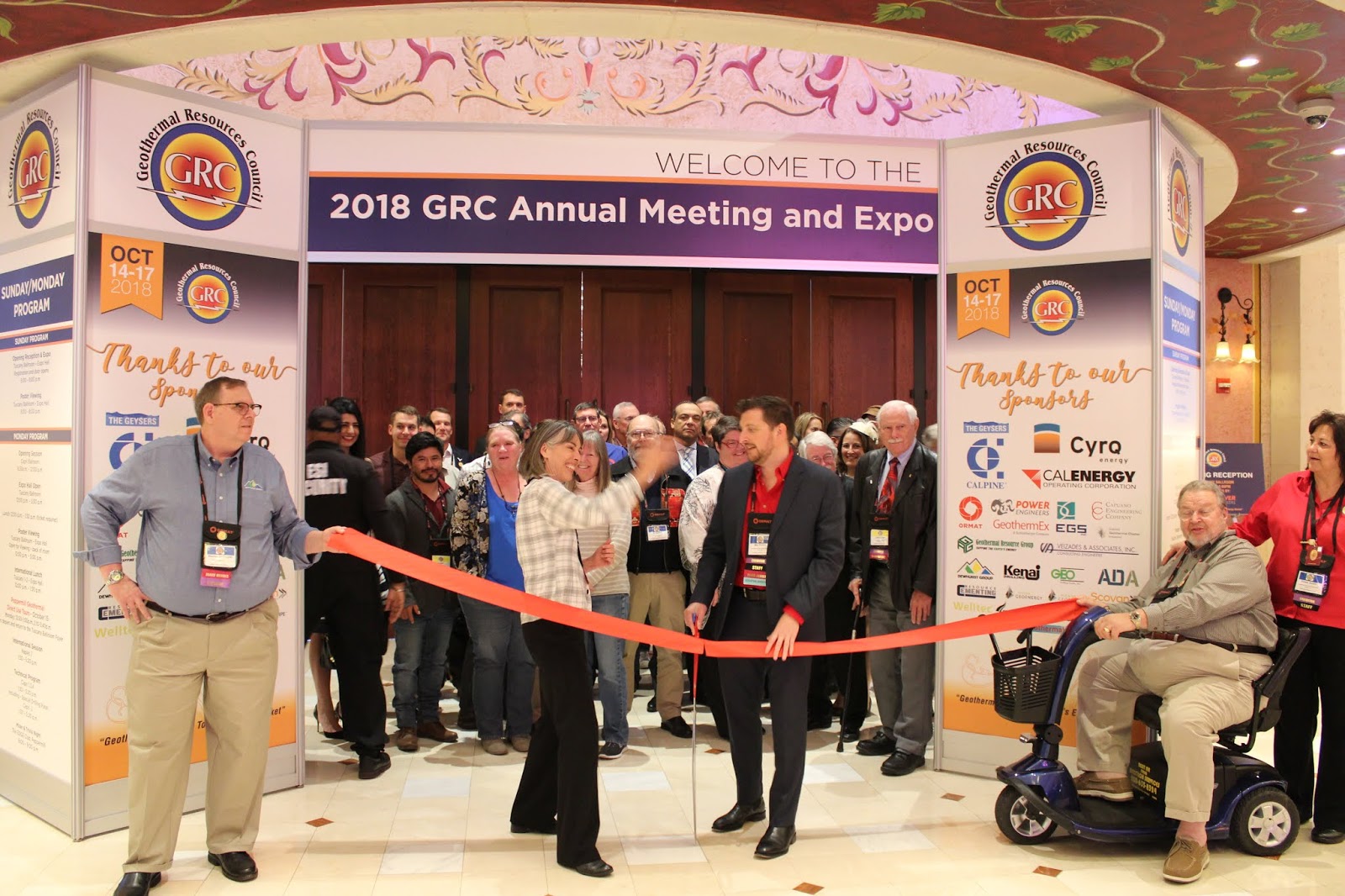 Geothermal Event GRC Annual Meeting & Expo Begins