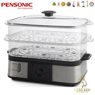 Pilih pengukus Food Steamer terbaik, Pengukus TRIO, Pengukus Pensonic