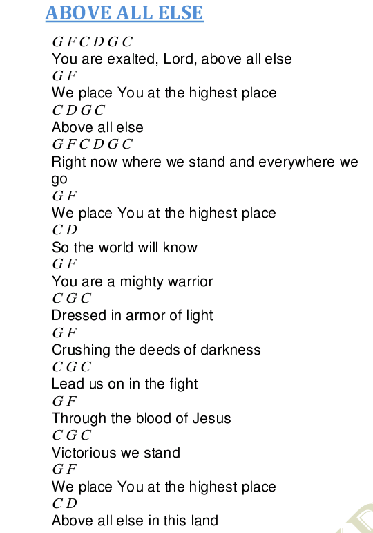 thank you for the cross lord chords pdf
