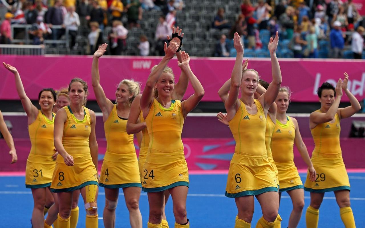Sexy Wallpaper Australia Women Hockey Team In Olympics 2012