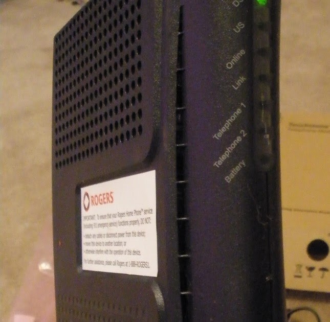 Hard.... Working Toronto: Rogers Home Phone Unboxing - Installation