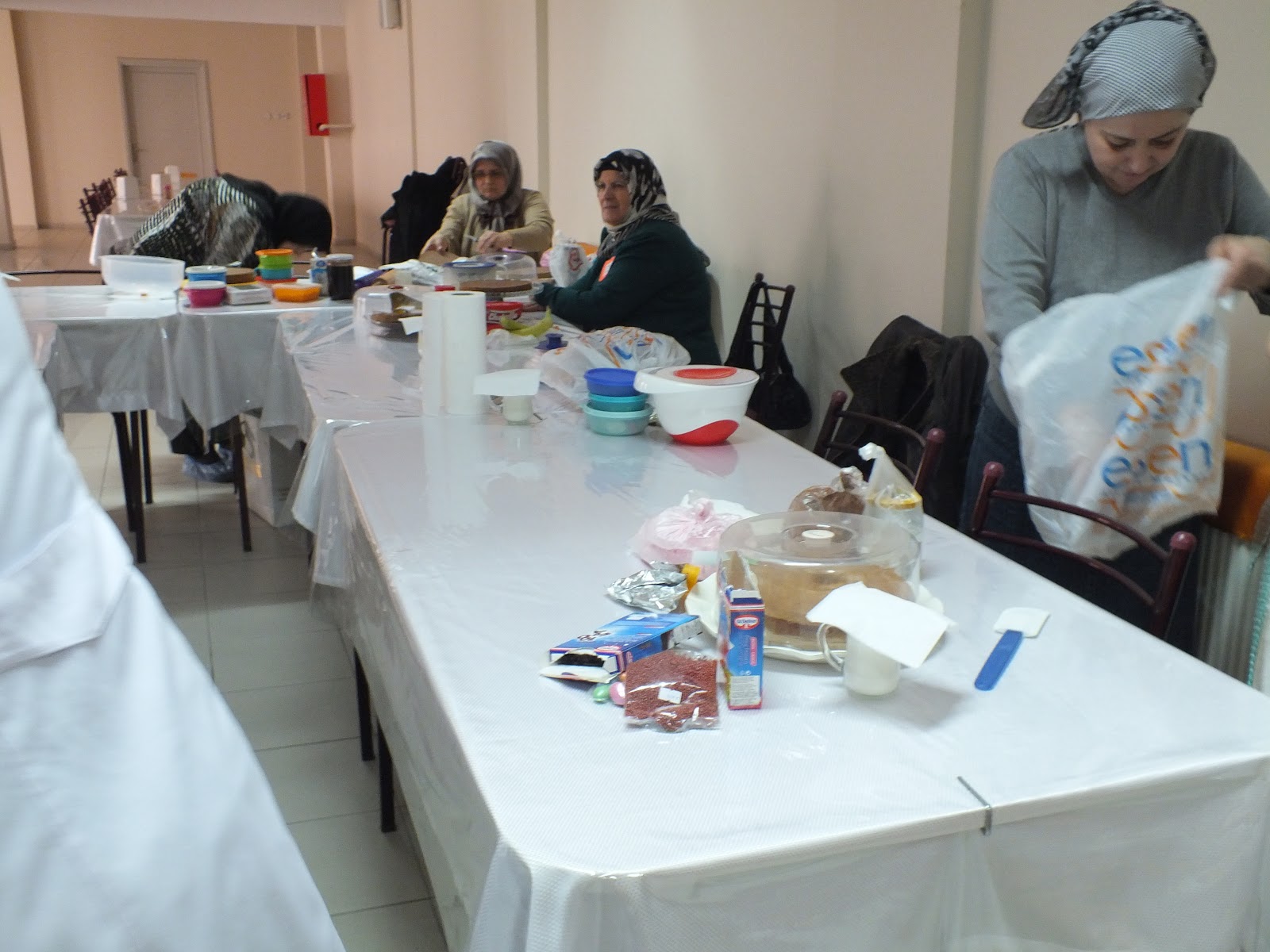 adabilimanaokulu PASTA SÜSLEME YARIŞMADAN KARELERİMİZ